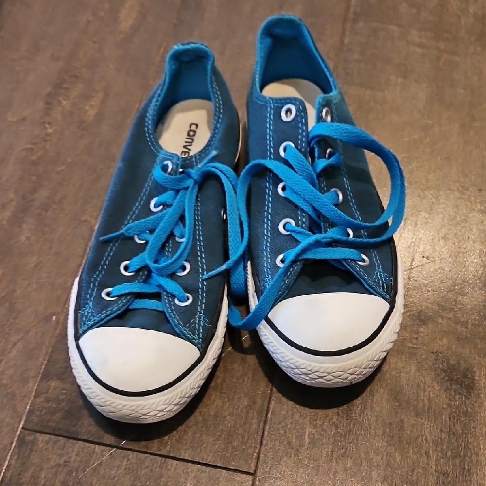 Converse Kids Teal Sneakers